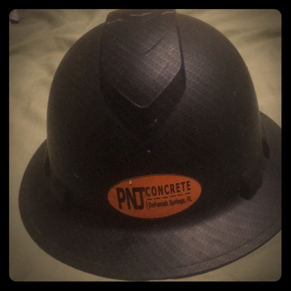 Hardhat construction work